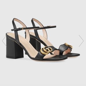 GG Marmont leather sandal